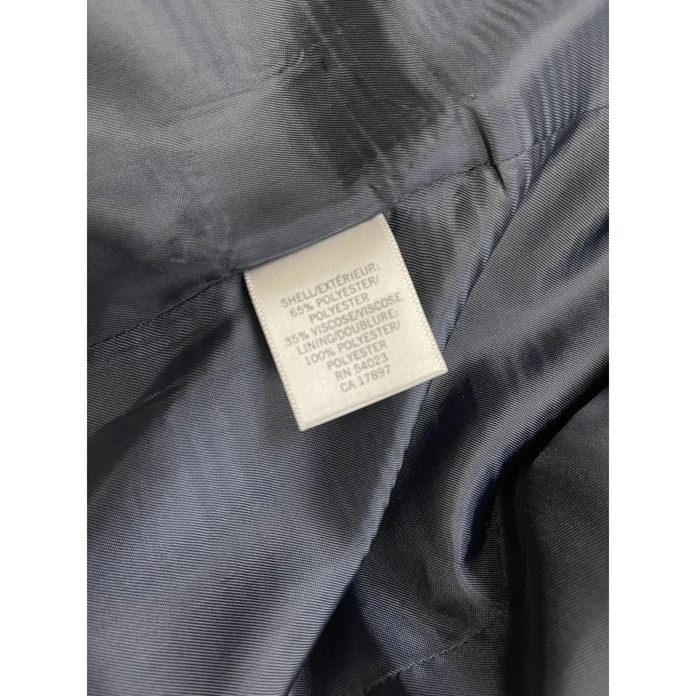 Banana Republic Mens 40R Tailored Slim‎ Blazer Charcoal Gray Herringbone Jacket